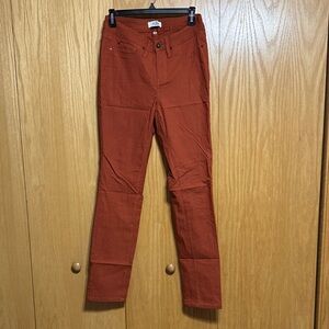 Royalty For Me Women's Burnt Orange Skinny Jeans